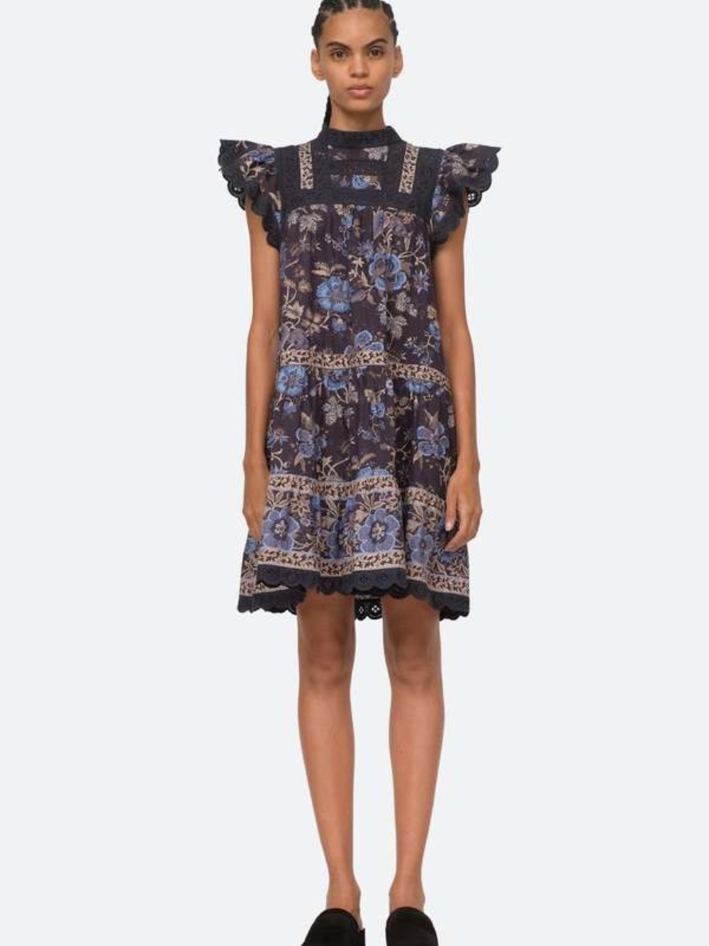 Sea New York Tess Tunic Dress – Navy – XS